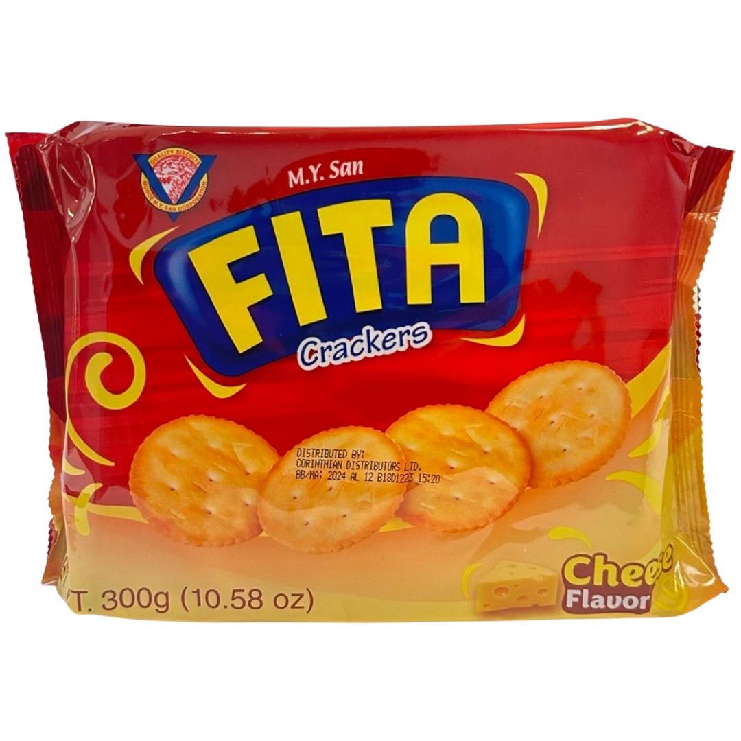 M.Y. San Fita Crackers – Käsegeschmack – 10 Packungen – 300 G