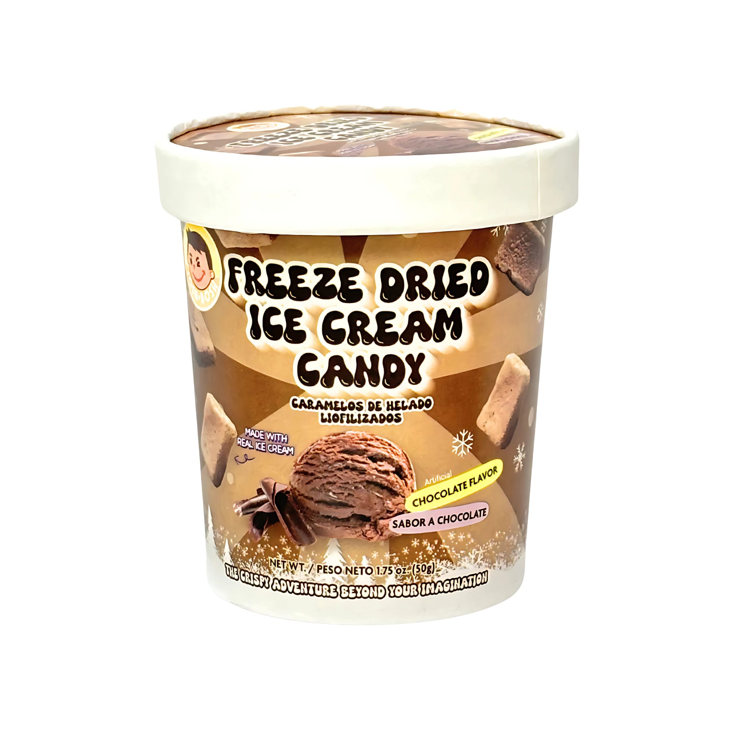 Josh Bosh Freeze Getrocknetes Eis Süßigkeiten Schokoladengeschmack (USA)