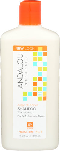 Andalou Naturals Shampoo Feuchtigkeit Argan süß Orange, 11,5 oz