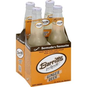 Barritts – Soda 4er Packung Ingwerlimonade, 48 Fl Oz – 6er Packung