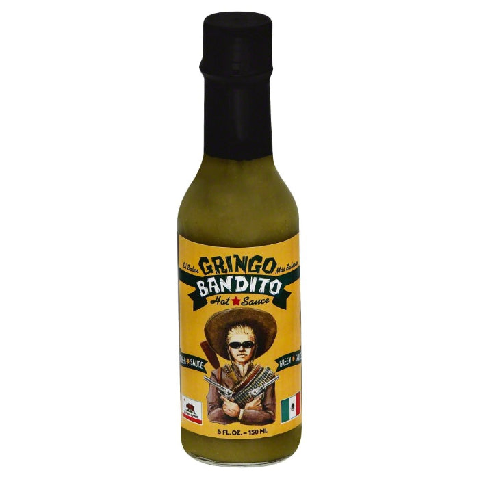 GRINGO BANDITO – Chilisauce Grün 5 FO – Packung mit 12 Stück