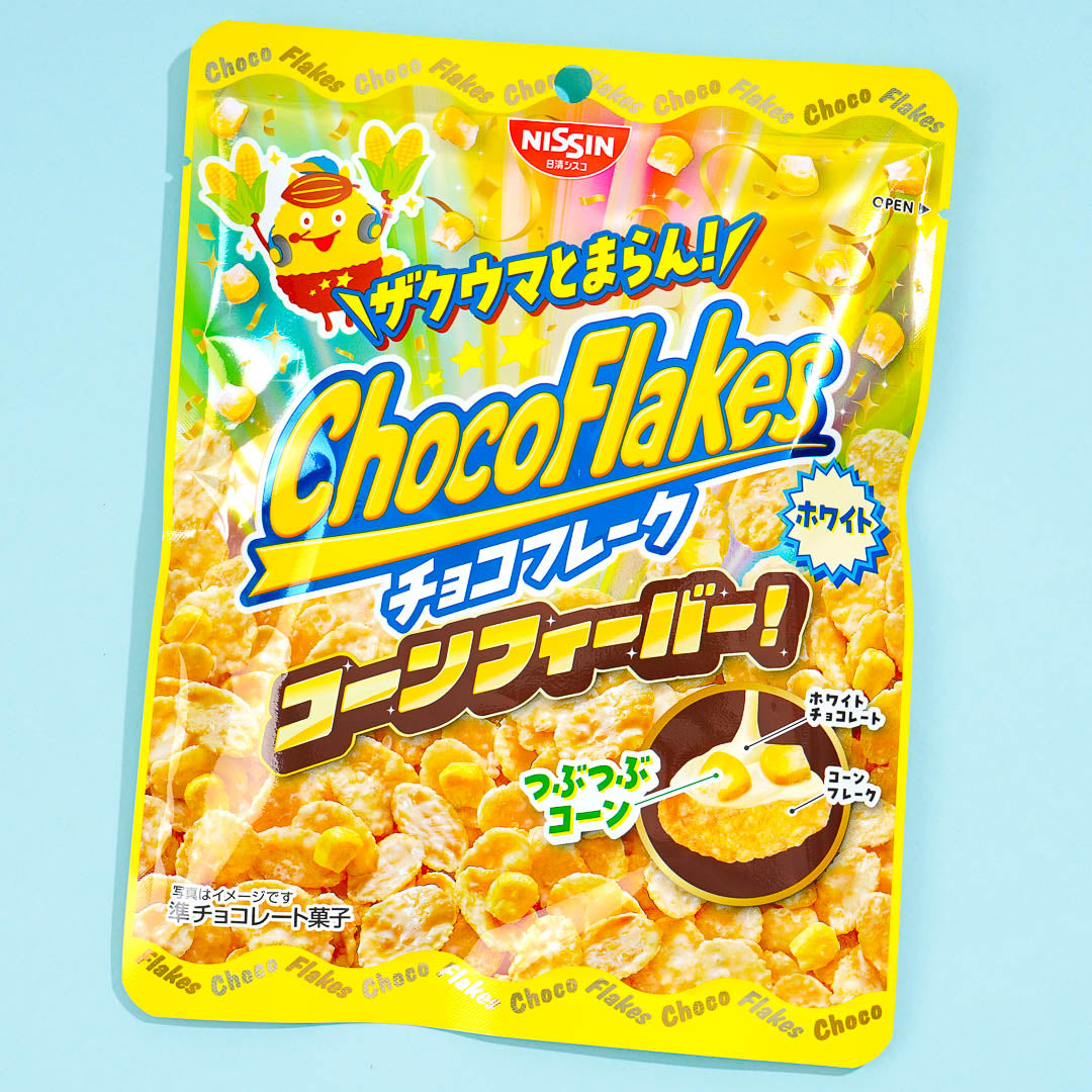 Nissin Choco Flocken Mais Fever – Weiße Schokolade