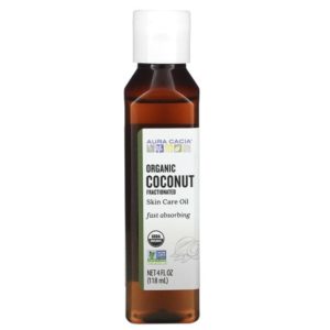 Aura Cacia Fraktioniertes Kokosöl, 4 fl oz