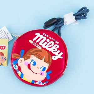 Milky Peko-Chan Round Schultertasche