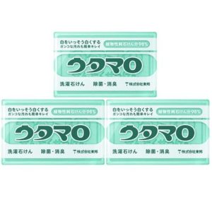 Toho Utamaro Fleckenentfernung Waschseife 133g x 3 bar Made in JAPAN – Tokyo Sakura Mall