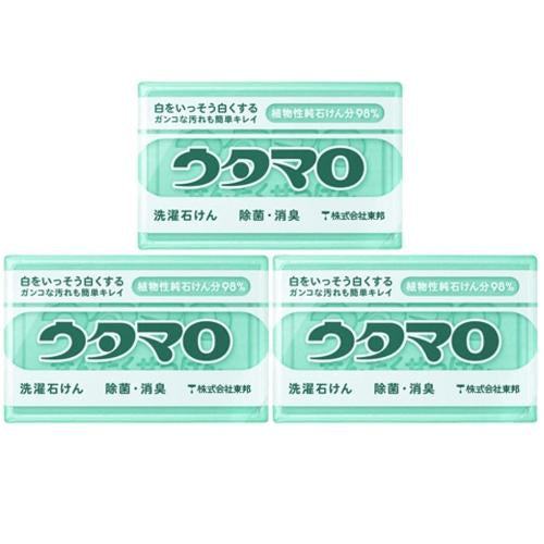 Toho Utamaro Fleckenentfernung Waschseife 133g x 3 bar Made in JAPAN – Tokyo Sakura Mall