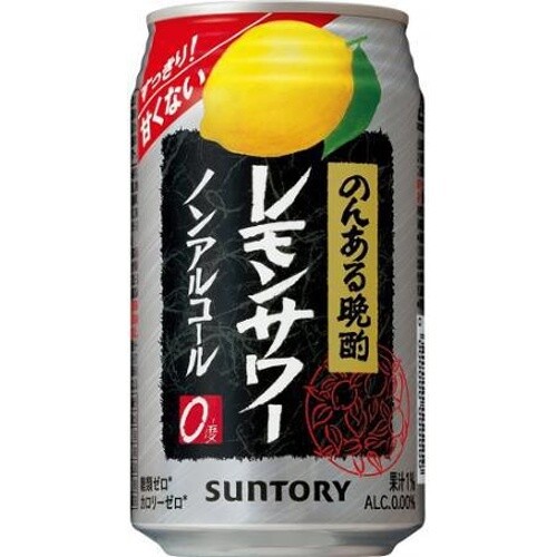Suntory, Non Aru Banshaku, Zitronensäure, trockener Geschmack, 350ml