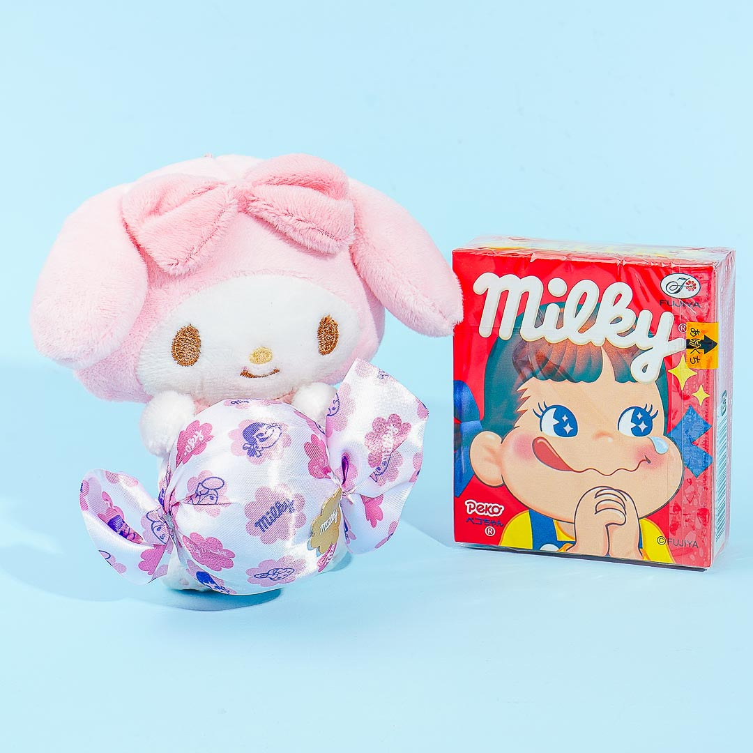 My Melody Süßigkeiten Plüsch Charm & Milchige Süßigkeiten Set