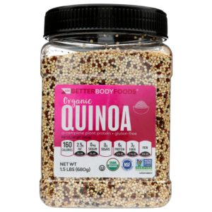 betterbody – Quinoa Medley, 1,5 lb – Packung mit 6
