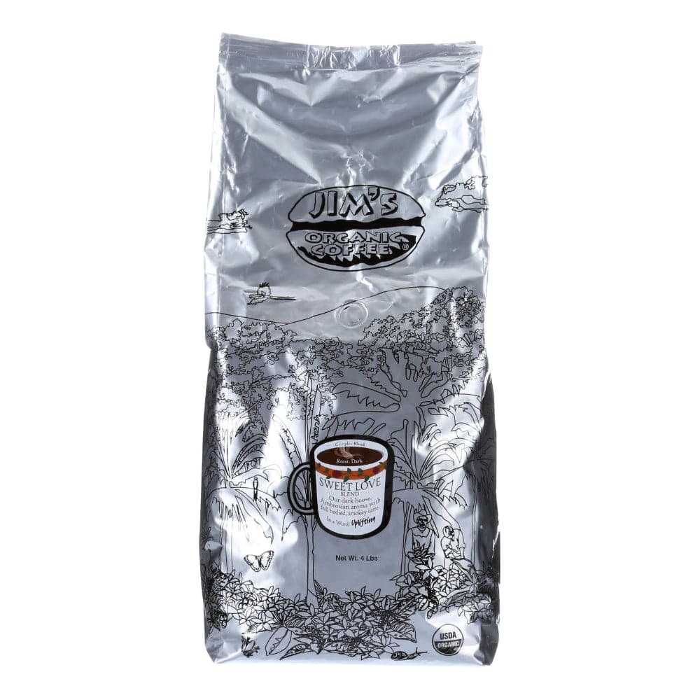 Jim's Bio – Dunkler gerösteter Vollkorn-süß Love Blend