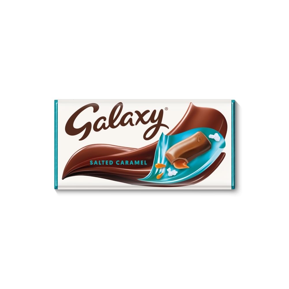 Galaxy – Schokoriegel Karamell & Meersalz, 135g