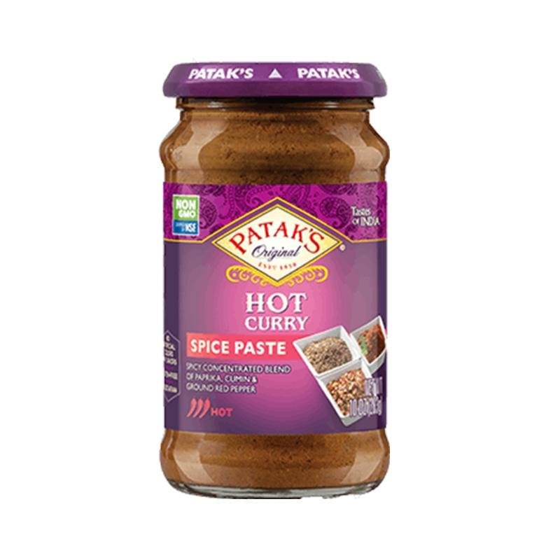 Patak's Hot Curry Gewürzpaste 10 oz