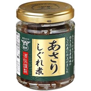 Shaetsu, Asari Shigureni, gekochte Muscheln, Tsukudani, – 65g