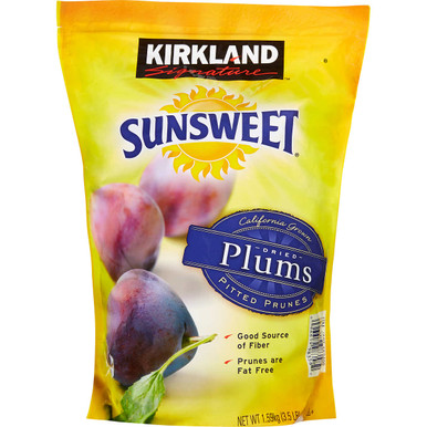 Kirkland Sunsweet Ganze getrocknete Pflaumen, 3,5 lbs