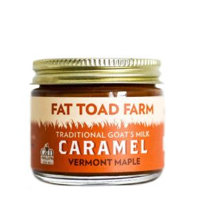 Fat Toad Farm Vermont Ahorn Ziege Milch Karamell Gläser – 12 x – 2oz