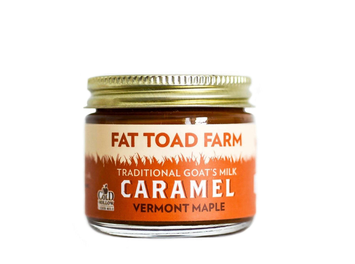 Fat Toad Farm Vermont Ahorn Ziege Milch Karamell Gläser – 12 x 2oz