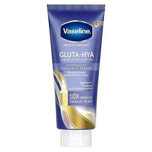 Vaseline – GLUTA-HYA Serum Burst Lotion – ÜBERSICHT RADIANCE REPAIR 300 ml (BLAU )