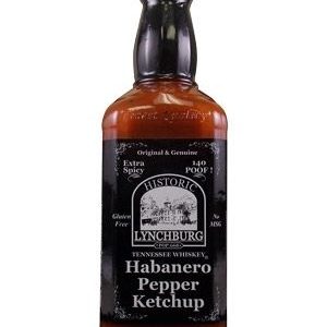 Historic Lynchburg Tennessee Whiskey Habanero Pfeffer Ketchup, . – 15oz