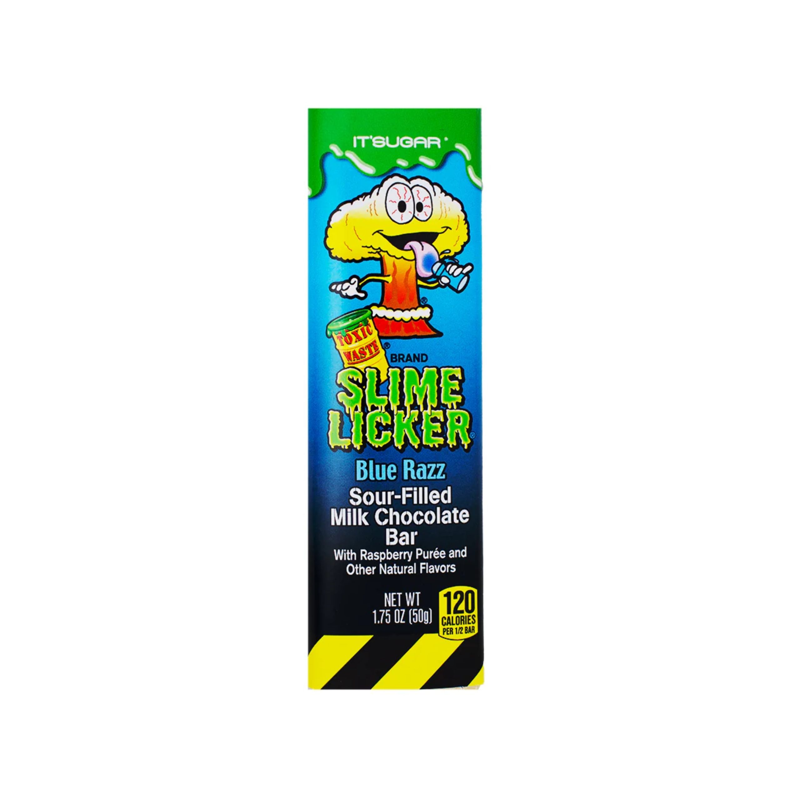 Toxic Waste Slime Licker Blau Razz Schokoladenriegel (US)