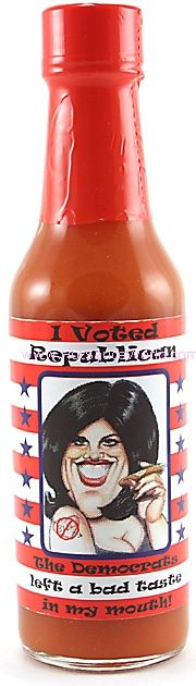 Monica’s, I Voted Republican scharfe Sauce. – 5oz