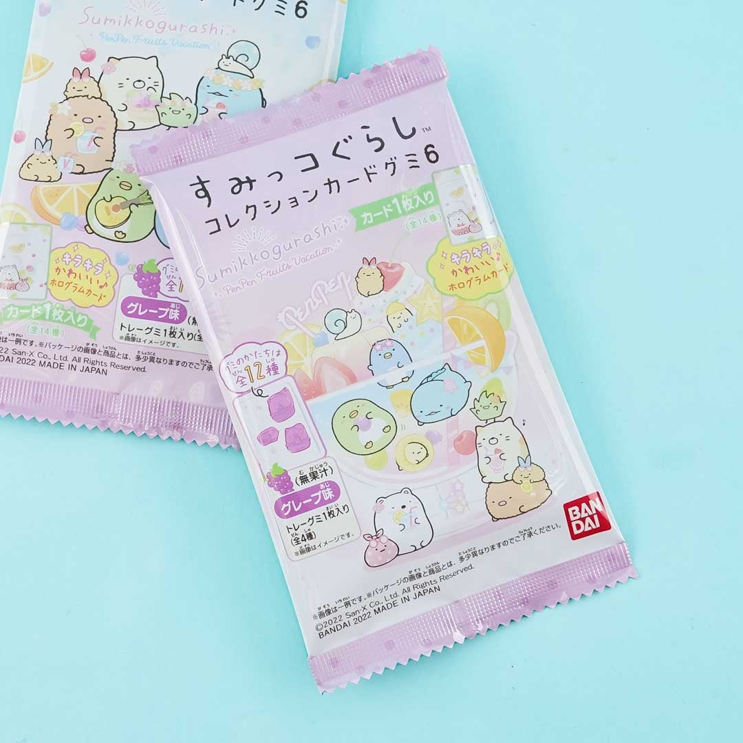 Sumikko Gurashi Vol. 6 Gummy Süßigkeiten & Kartenset