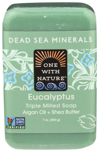 One mit Nature – Dreifach gefräste Seifenbar Eukalyptus, 7 Oz (1er Packung)