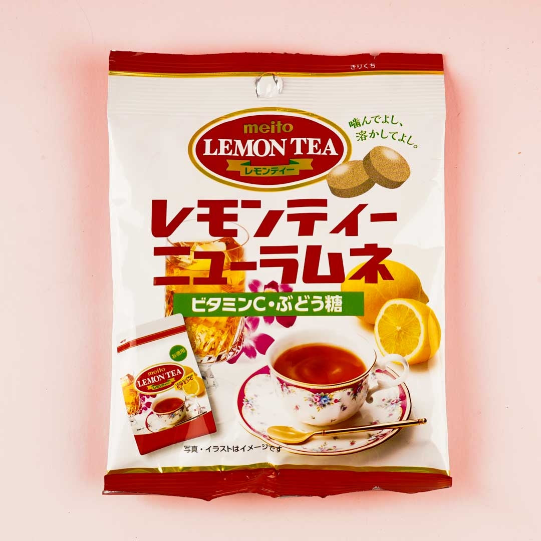Meito Zitronentee Ramune Süßigkeiten Tasche