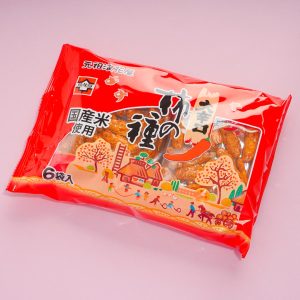 Naniwaya Kaki No Tane Senbei Snack Beutel – würzig