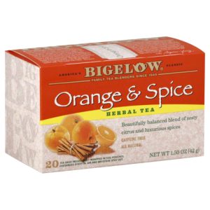 Bigelow Orangen- & Gewürztee, 20 Beutel, 1,5 Unzen Packung mit 6