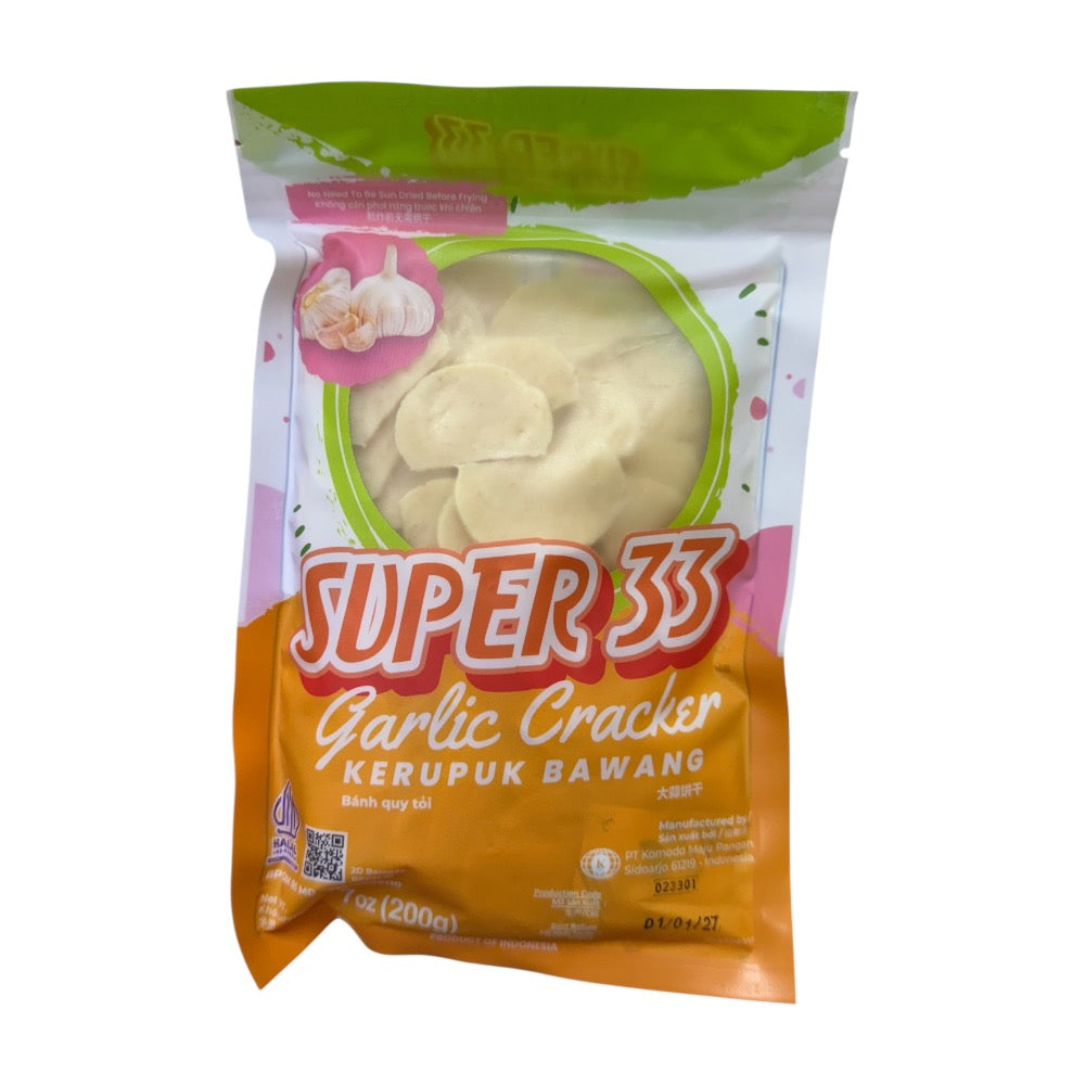 Super 33 Knoblauch Crackers