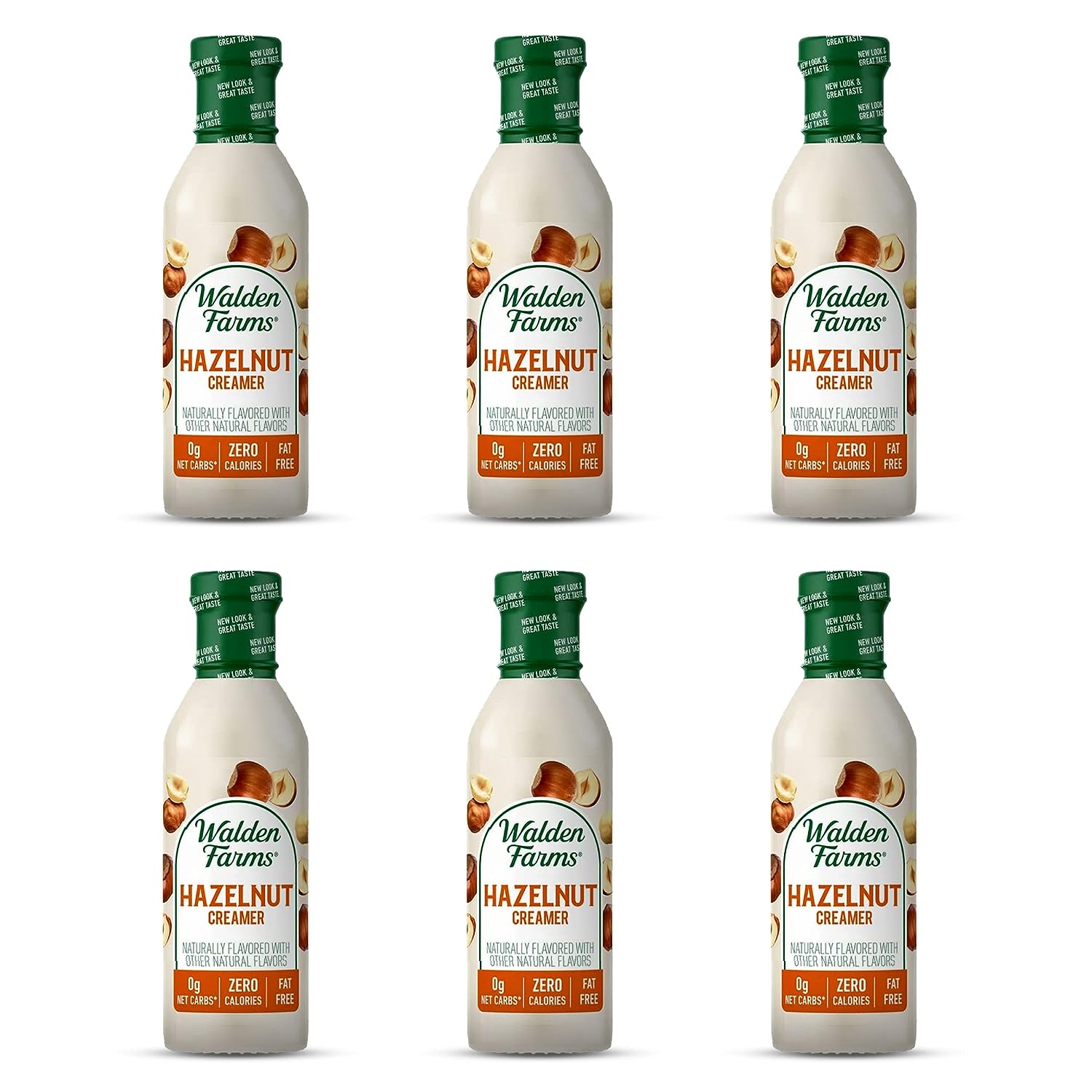 Walden Farms Creamer Haselnuss Cal Free 12 Fo – Packung mit 6