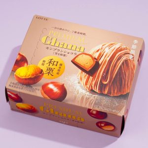 Lotte Premium Ghana Schokolade – Montblanc japanische Kastanie