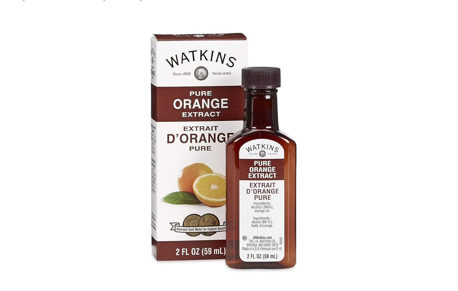Watkins Extrahieren Sie Orange rein, 2 Fl Oz – Packung mit 12