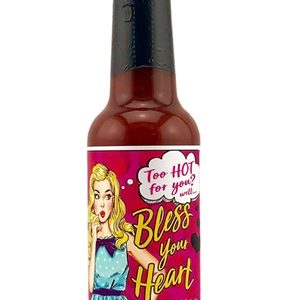 Bless Your Heart Pfirsich and Vidalia Zwiebel scharfe Sauce. – 5oz