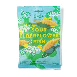 Bonbon sauer Elderflower Fisch