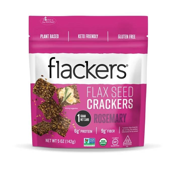 Rosmarin Flackers von Doctor In The Kitchen – Gesund & Bio