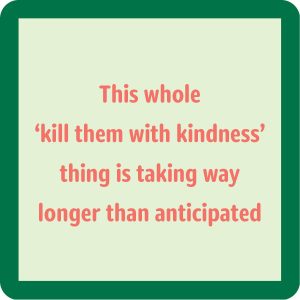 Drinks on Me Achterbahn: Kindness Coaster
