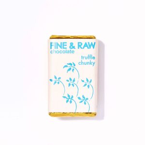 Fine and roher Trüffel chunky Schokoladenriegel, bio – 10 bar x 1,5oz Gehäuse