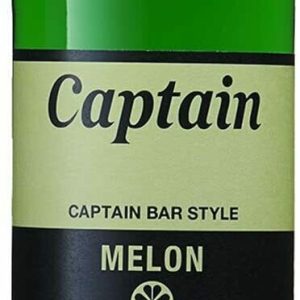 Captain, Melon Sirup, , für Cocktails, Eis rasiert, Soda – 600ml