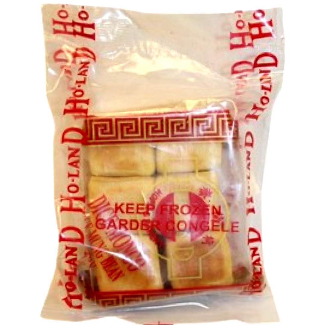 Ho-Land – Hopia und Bäckerei – Chinesische Delikatessen – Würfel Mongo – Mung Bean Pastry (FROZEN) – 6 Stück – 8 OZ