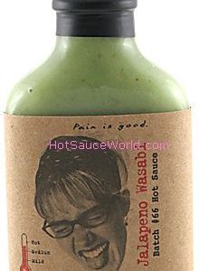 Pain is Good Diva Jalapeno Wasabi scharfe Sauce #66 Mini, 3,5 Unzen.