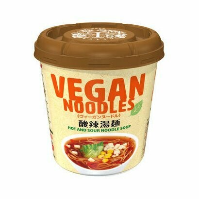 New Touch, vegane Nudeln, heiße und saure Ramen, japanische Ramen, Halal