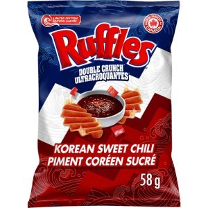 Ruffles Double Crunch Korean süßer Chili