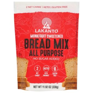 Lakanto All-Purpose Monkfruit Brotmischung, 11,92 oz – Packung mit 12 Stück