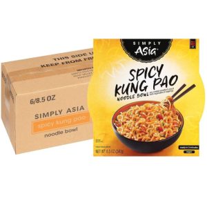 Simply Asia heiß servieren Schüssel würzig Kung Pao, 8,5 Unzen – Packung mit 6