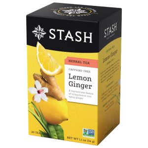 Stash Zitrone Ingwer Tee, 20 Beutel Packung mit 6