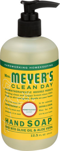 Mrs. Meyers Clean Day Seife Hand flüssige Geißblatt 12,5 Oz – Packung mit 3