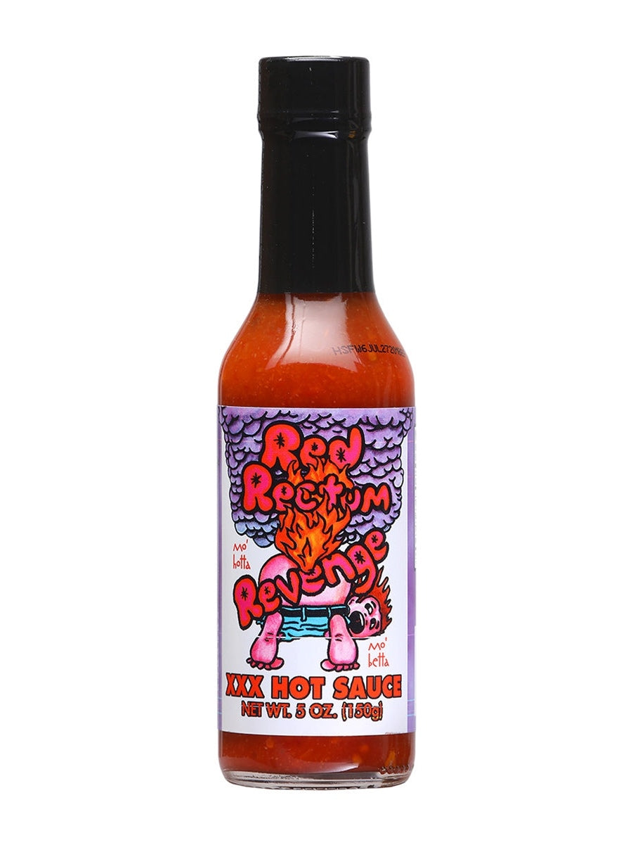Chilisauce Rot Rectum Revenge XXX 5 oz Hitze 8