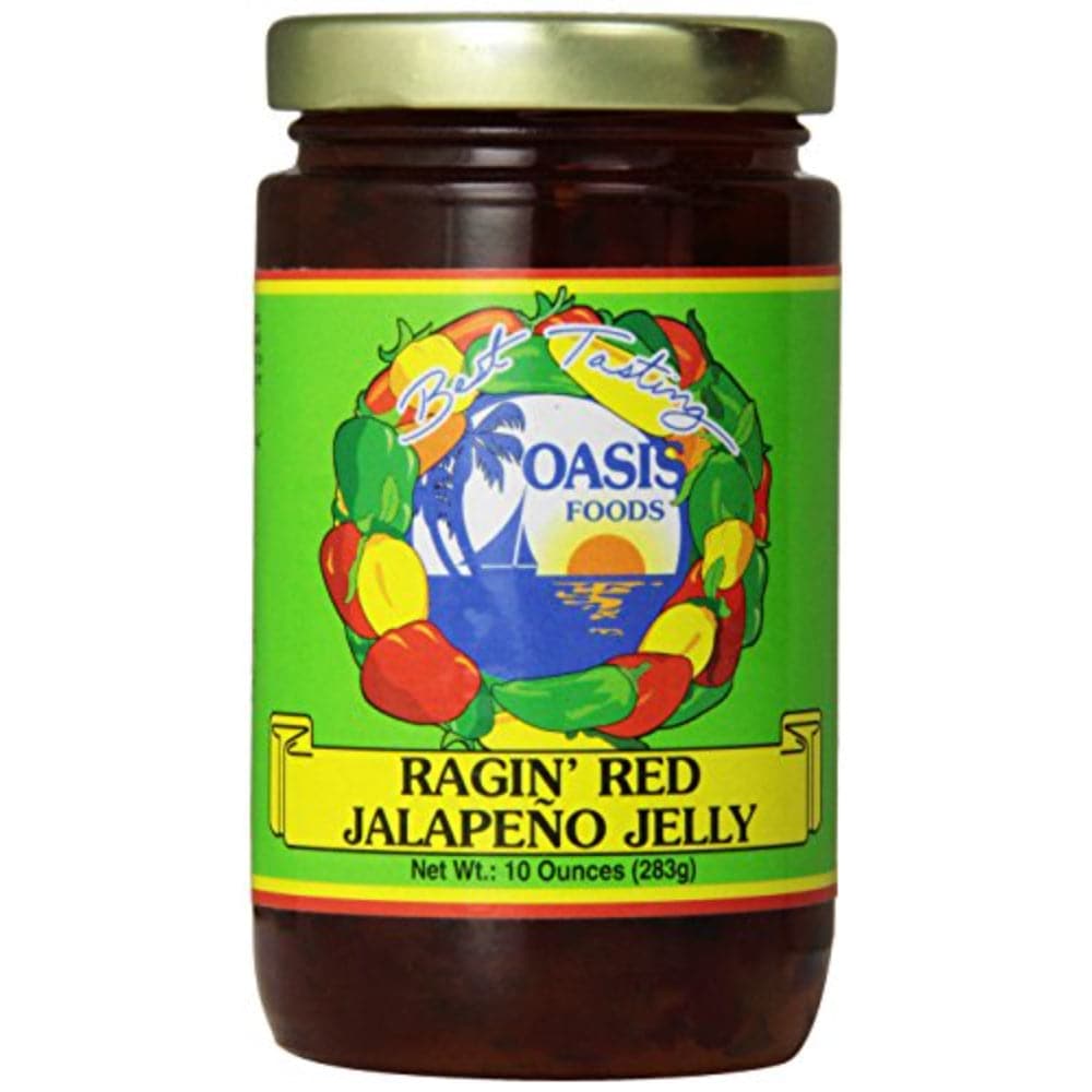 Oasis Foods – Jelly Jalapeno Ragin Rot – 10 Unzen