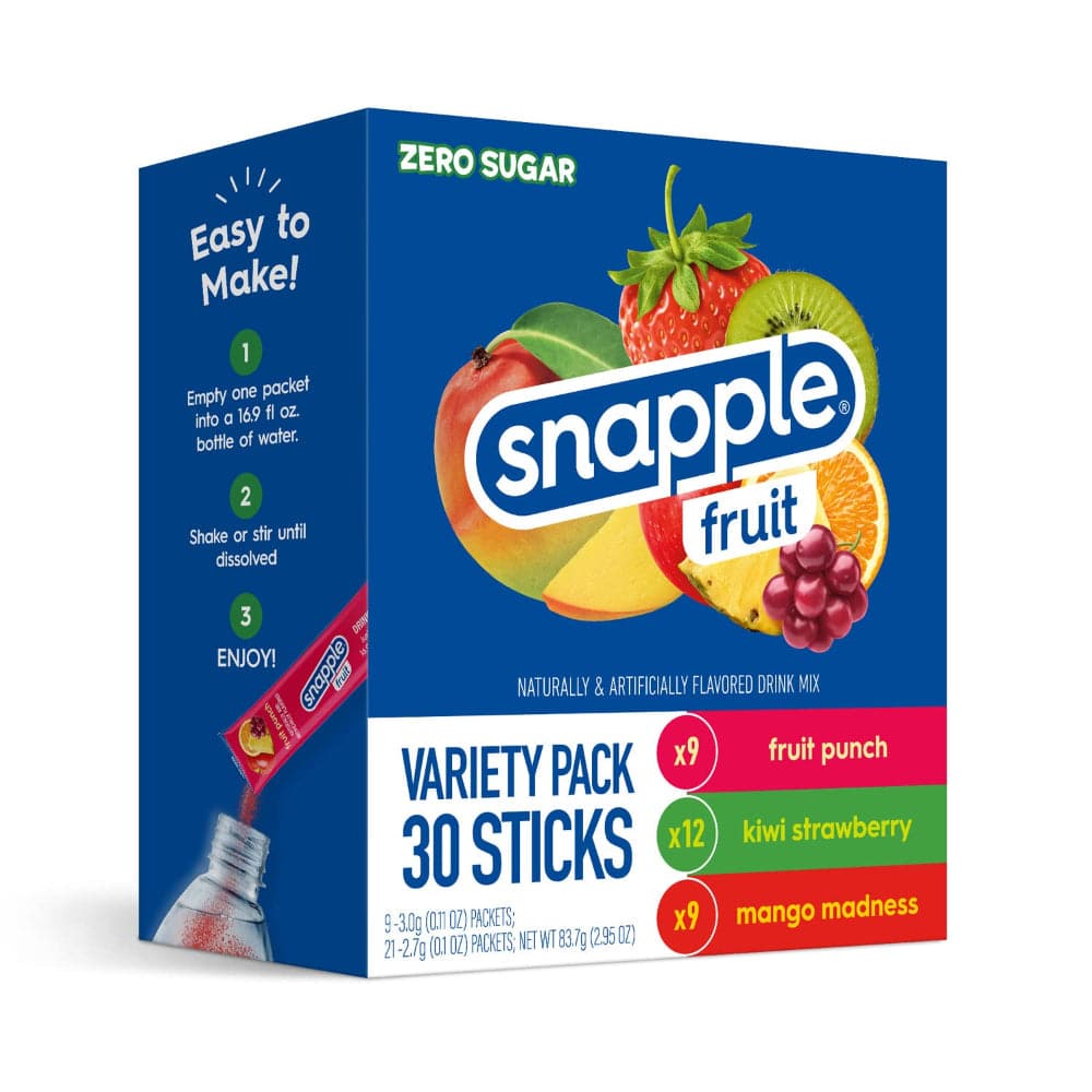 Snapple – Fruchtgetränk Mischung klassisch, 2,9 oz
